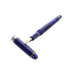ダンヒル 万年筆 AD2000アジュールブルー 色 ペン先18K750 ニブM