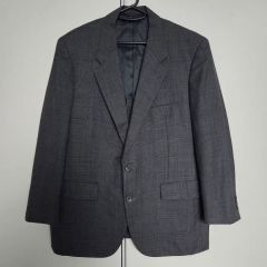 H. Lesser & Sons ウール テーラードジャケット チェック 日本製