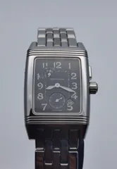 中古 ジャガー・ルクルト JAEGER-LECOULTRE レベルソ グランスポール デュオ デイト 295.8.51 Q2948102 GMT ブラック 手巻き メンズ 腕時計のサムネイル