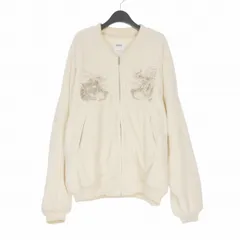 ダブレット doublet 24AW CHAOS EMBROIDERY “SPA”VENIER JACKET スーベニアジャケット ブルゾン 長袖 M ホワイト 白 24AW08BL193のサムネイル