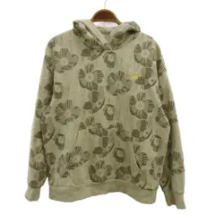 プーマ PUMA パーカー スウェット XL グレー 花柄 長袖 プルオーバー /RN ■GY12のサムネイル