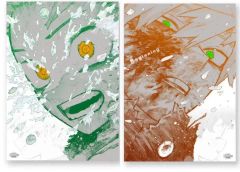 ヒロアカ 原作展 ポスター 'Beginning' 爆豪勝己 緑谷出久 - メルカリ