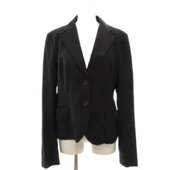 セオリーリュクス theory luxe ジャケット ウール 042 黒 ブラック 無地 テーラードカラー 長袖 /SC ■GY06のサムネイル