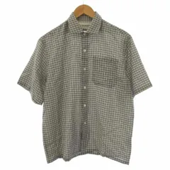 シンゾーン Shinzone 26SS DOBBY CHECKED HALF SLEEVE SHIRT シャツ ブラウス 半袖 チェック柄 F0 グレー 26MMSBL10 /BMのサムネイル