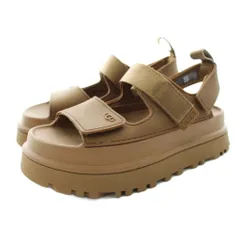 アグ オーストラリア UGG australia ゴールデングロウ GoldenGlow サンダル ストラップ 厚底 23cm 茶 ブラウン 1152685 /KUのサムネイル