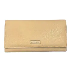 ピエールカルダン Pierre Cardin 長財布 スナップボタン レザー アイボリー ■GY99のサムネイル