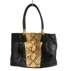 DSQUARED2 ディースクエアード クロコ型押し レザートートバッグ