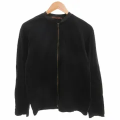 ジャーナルスタンダード JOURNAL STANDARD 美品 ジャケット 上着 M 黒 ブラック 無地 ノーカラー 長袖 /IL ■ECF003のサムネイル