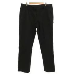 アルマーニエクスチェンジ A/X ARMANI EXCHANGE ワイドパンツ 38 黒 ブラック フルレングス スラッシュポケット /SD ■ECG005のサムネイル