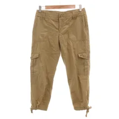 トミーヒルフィガー TOMMY HILFIGER カーゴパンツ スラックス ベージュ 七分丈 裾ドローストリング /NL ■ECG005のサムネイル