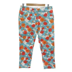 キャロウェイ CALLAWAY 美品 クロップドパンツ L 水色 ライトブルー 花柄 /MXのサムネイル