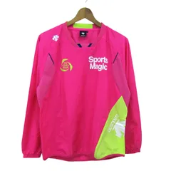 デサント ピステ ウィンドブレーカー アウター スポーツウエア メンズ Sサイズ ピンク DESCENTE 【中古】のサムネイル