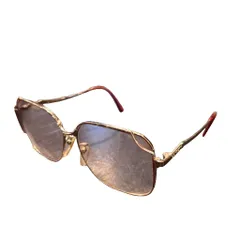 ランバン LANVIN 眼鏡 度あり 60□14-135 シルバーカラー 茶 ブラウン ■GY99のサムネイル