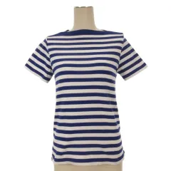 ハイク HYKE 半袖 Tシャツ ボーダー 1 ブルー ホワイト 260526Eのサムネイル