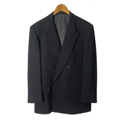 ランセル LANCEL テーラードジャケット ダブルブレスト ウール 96-84-180 A7 ブラックのサムネイル
