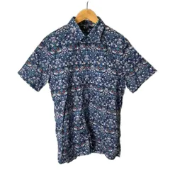 ヌメロヴェントゥーノ N°21 花柄シャツ 総柄 シャツ 半袖 44 ブルーのサムネイル