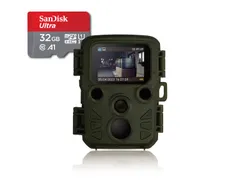 ☆新品☆ハンファQセルズジャパン 【国内メーカー品】 Full HD 防犯カメラ トレイルカメラ 小型 屋外 防水 防塵 IP66対応 1080p対応 モーションのみ 赤外線LED 監視カメラ 動体検知 人感センサー 夜間対応 電池式 自動上書き録画 日本語説のサムネイル