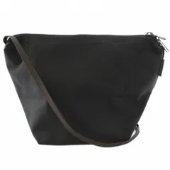 エルベシャプリエ Herve Chapelier green label relaxing別注 ビッグポシェット ショルダーバッグ 黒 ブラック 2890N /TKのサムネイル