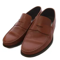 トッズ TOD'S ローファー シューズ レザー 7 茶 /BMのサムネイル