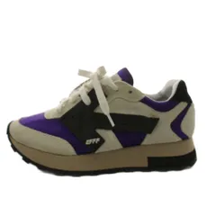 オフホワイト OFF WHITE スニーカー シューズ 35 グレー 紫 パープル /AN ■MAのサムネイル