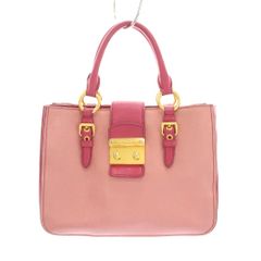 【はるぴ！】miumiu マドラス ボストンバッグ ピンク miumiu マドラス ボストンバッグ ピンク - メルカリ