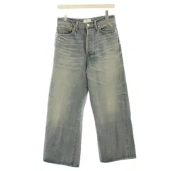ミューズ ドゥーズィエム クラス 26SS ヘリル  HERILL HL Denim Wideパンツ デニムパンツ ジーンズ バギーパンツ ワイド USE加工 00 青 ブルー 26030521005610 /HN9のサムネイル