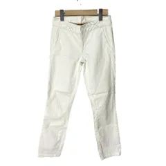 トリーバーチ TORY BURCH デニムパンツ ジーンズ テーパードパンツ ストレッチ 24 ホワイトのサムネイル