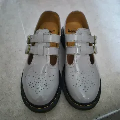 DR. MARTENS ドクターマーチン メリージェーン シューズ グレー 37のサムネイル