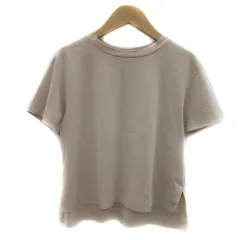ロッソ ROSSO アーバンリサーチ Tシャツ カットソー 半袖 ラウンドネック 無地 F ベージュ /YS19のサムネイル