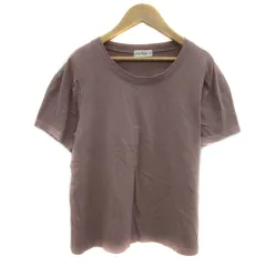 シェルター Sheltter Tシャツ カットソー 半袖 ラウンドネック 無地 F くすみピンク /YS29のサムネイル