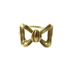 ティファニー TIFFANY & CO. K18YG イエローゴールド リボン リング 指輪 アクセサリー 3.9ｇ 12.5号のサムネイル