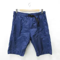 ブルーワーク BLUE WORK パンツ ハーフパンツ ナイロン 青 ブルー Lのサムネイル