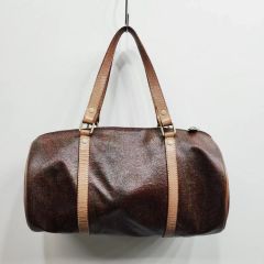 ダコタ ショルダーバッグ ボストンバッグ レザー スタッズ 肩掛け 