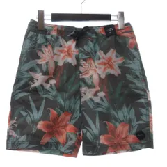 ルーカ RVCA タグ付き ショートパンツ 花柄 緑系 Lのサムネイル