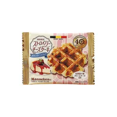 マネケン ストロベリーチーズケーキワッフル 1個×6個のサムネイル