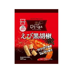 岩塚製菓 THEひとつまみ えび黒胡椒 35g×10袋のサムネイル