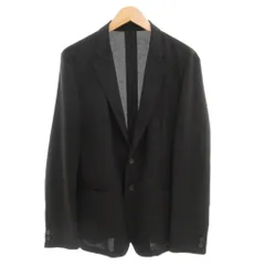 ユナイテッドアローズ A DAY IN THE LIFE UNITED ARROWS 美品 テーラードジャケット XL 黒 ブラック 2つボタン 本切羽 /NLのサムネイル