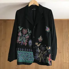 美品 AD1991 tricot COMME des GARCONSトリココムデギャルソン 刺繍 ジャケットMのサムネイル