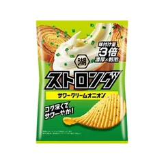 湖池屋 ストロング サワークリームオニオン 53g×12袋のサムネイル
