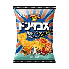 湖池屋 ドンタコス 海鮮グリルチリタコス 57g×12袋のサムネイル
