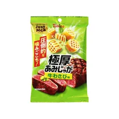 東ハト 極厚あみじゃが 牛わさび味 45g×12袋のサムネイル