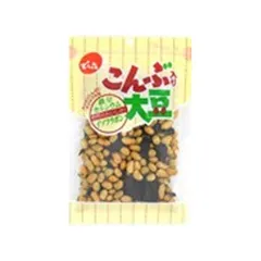 でん六 こんぶ入り大豆 72g×12袋のサムネイル
