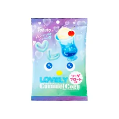 東ハト LOVELYキャラメルコーン ソーダフロート味 43g×12袋のサムネイル