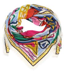 エコー レディース アクセサリー マフラー・ストール・スカーフ Echo Cubists Woven Square Scarf Multi マルチカラーのサムネイル