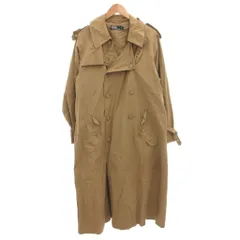 ポロ バイ ラルフローレン Polo by Ralph Lauren トレンチコート ダブル ロング コットン M ベージュ /FF IBO100のサムネイル