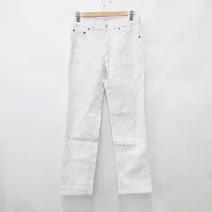 デザインワークス DESIGNWORKS パンツ ロング 総柄 白 黒 ホワイト ブラック 29のサムネイル