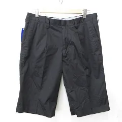 クロコダイル CROCODILE パンツ ハーフパンツ ショート 後ゴム ワッペン 黒 ブラック Lのサムネイル