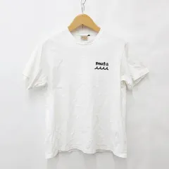 ムータ muta マリン MARINE Tシャツ 半袖 丸首 プリント イラスト 綿 白 ホワイト 4のサムネイル