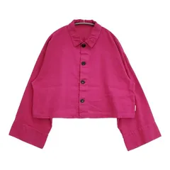nest Robe/UpcycleLino FRESH STATION SHIRT JACKET シャツジャケット 定価23100円 01231-1298 ジャケット ピンク レディース ネストローブ/アップサイクルリノ【中古】6-0712M∞のサムネイル