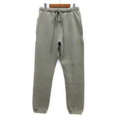 エフオージー エッセンシャルズ FOG ESSENTIALS スウェット ジョガー パンツ ラウンジパンツ 裏起毛 リフレクター セージ S 美品 ☆AA★のサムネイル